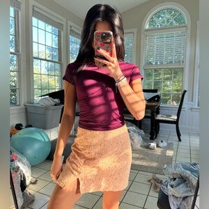 Altard State embroidered skirt